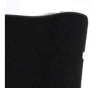 Alfombrilla De Cuero Antideslizante, Almohadilla La Cubierta Del Tablero, Parasol, Alfombra Dashmat, Accesorios Para Jetta A4 MK4 Para Bora 1998~2005 1J(Polyester-Black,Left Hand Drive)