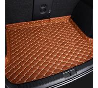 Alfombrilla de Cuero Artificial para Maletero de Coche para Chery Omoda 5 C5 2022-2024, Alfombra Personalizada para Maletero de Borde Alto, Protector de Revestimiento de Carga,Brown