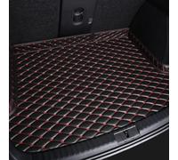 Alfombrilla de Cuero Artificial para Maletero de Coche para Chery Omoda 5 C5 2022-2024, Alfombra Personalizada para Maletero de Borde Alto, Protector de Revestimiento de Carga,Black-Red
