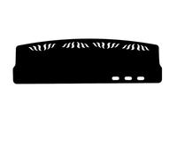 Alfombrilla De Cuero Fibra Carbono Salpicadero Coche Antideslizante Parasol Almohadilla Protectora para Leapmotor B10 2025 Accesorios Interior Coche(Black Red)