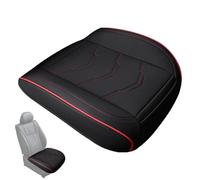 Alfombrilla de cuero para asiento inferior, envolvente para asiento