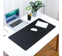 Alfombrilla de cuero para escritorio, mouse, impermeable, protector de escritorio, alfombrilla para laptop, almohadilla de escritura, alfombrilla de teclado, accesorios de oficina en casa (65 x 35 cm,