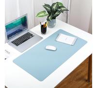 Alfombrilla de cuero para escritorio, mouse, impermeable, protector de escritorio, alfombrilla para laptop, almohadilla de escritura, alfombrilla de teclado, accesorios de oficina en casa (65 x 30 cm,