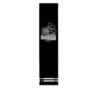 Alfombrilla de dardos con línea de lanzamiento, 118 x 13 pulgadas, profesional, antideslizante, de goma, protector de suelo con líneas de lanzamiento que absorben los golpes