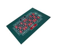 Alfombrilla de de Doble Cara | Mesa de Fieltro Texas Hold 'Em y Juegos de Cartas Blackjack | Alfombrilla de Fieltro para Blackjack | Alfombrilla de Mesa de Ruleta de Enrollable