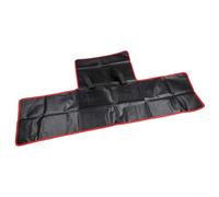 Alfombrilla de desenganche de pesca para peces depredadores, diseño enrollable con cinta métrica, ojal de transporte y rodillera acolchada para un uso cómodo y preciso