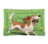 Alfombrilla de dormir lavable para mascotas, suave, antideslizante, para perros grandes, jumbo, medianos y pequeños, de 36 x 24 pulgadas
