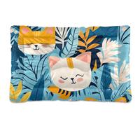 Alfombrilla de dormir lavable para mascotas, suave, cómoda, antideslizante, para perros grandes, jumbo, medianos y pequeños, 36 x 24 pulgadas