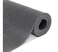 Alfombrilla de Drenaje Antideslizante de PVC de 5 mm de Grosor para Interiores y Exteriores, para Zonas húmedas, en Rollo, Impermeable, para baños, Piscinas, cocinas y ga