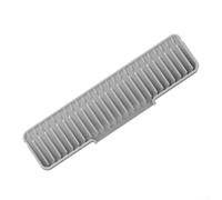 Alfombrilla de drenaje de silicona para aplicación perimetral del fregadero con borde de perfil bajo para adaptarse cómodamente a lo largo de los lados del fregadero y soportar las necesidades diarias