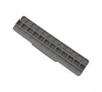 Alfombrilla de drenaje para fregadero de cocina, colocación frontal y lateral con silicona homogénea para un rendimiento constante con el tiempo (gris, 35 x 6 cm)