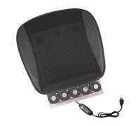 Alfombrilla de enfriamiento para asiento de coche - Cojín de asiento de ventilador, ajustable en 3 niveles | Hombres mujeres silla camión casa verano oficina sofá ergonómico confort transpirable