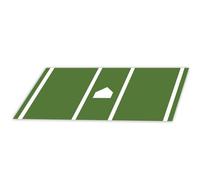 Alfombrilla de Entrenamiento de Béisbol,Súper antideslizante para césped artificial, entrenamiento de swing,135 x 30 x 0,4 cm para béisbol y sóftbol - Para Entrenar Swing de Golf, Pitching, en Jardín,