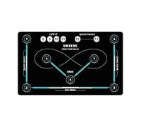 Alfombrilla De Entrenamiento De Hockey: Almohadilla Antideslizante Para El Manejo Del, Dispositivo De Entrenamiento De Coordinación, Superficie De Práctica De Regate Para Jugadores De Hockey, Ayu