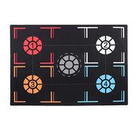 Alfombrilla De Entrenamiento Para Pasos De Baloncesto, Alfombrilla De Entrenamiento De Baloncesto De Goma, Alfombrilla De Entrenamiento Silenciosa Antideslizante Plegable Para Ni?os De Menos De 60 Pul