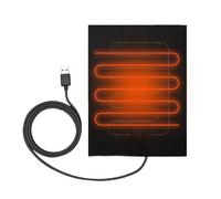 Alfombrilla De Escritorio Calefactable,Tapete Eléctrico Seguro Con 3 Niveles Ajustables | Tapete De Escritorio Calentamiento Rápido - Para Casa Dormitorio Oficina Apartamento Trabajo Juegos