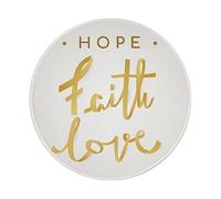 Alfombrilla De Escritorio Cristianismo Religión Esperanza Fe Amor Oro 3 Mouse Pad Bordes Cosidos Mousepad Antideslizante Alfombrilla De Ratón para Pc Hogar Oficina 20X20 Cm