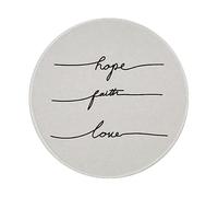 Alfombrilla De Escritorio Esperanza Fe Amor Tinta 5 Mouse Pad Lavable Mousepad Agradable Alfombrilla De Ratón para Oficina Hogar Ordenador 20X20 Cm