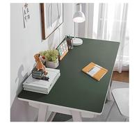 Alfombrilla de Escritorio Grande Cuero, Estera de Protección Escritorio, Tapete Mesa Escritorio para Escribir, Alfombrilla Ratón Grande PU Cuero, Impermeable Protector, Bloc de Notas (90x150cm,Dark Gr