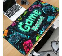 Alfombrilla de Escritorio Personalizada con /Texto, Diseño Temático de Esports, Impresión HD, Multifuncional XXL, Tapete para Ratón y Teclado, Alfombrilla para PC y Gaming, Regalo y
