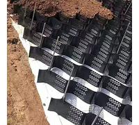 Alfombrilla de estabilización de grava de 1 m a 10 m, estabilizador de suelo permeable para entradas y caminos, sistema de control de erosión para estabilización de entradas