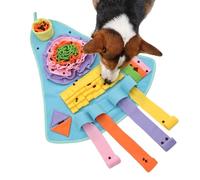 Alfombrilla de excavación para perros, alfombrilla de alimentación estimulante con de nave espacial para perros, alfombrilla de olfateo para cachorros para alimentación lenta para evitar asfixia