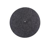 Alfombrilla de fieltro para tocadiscos de lana, almohadilla protectora antideslizante para reproductor de discos de vinilo, reducción de tocadiscos