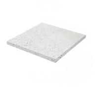 Alfombrilla de filtro de grado premium para estanque koi, esponja bioquímica, 25 x 25 x 4 cm, color blanco