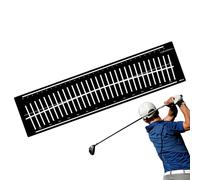 Alfombrilla de golf | Ayuda de entrenamiento para golf | Entrenador de ejercicios portátil con funciones de entrenamiento para el hogar