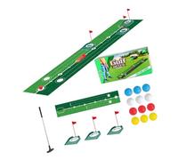 Alfombrilla de golf plegable portátil con diseño enrollable para un fácil almacenamiento y viaje para una práctica consistente sobre la marcha, tapete interactivo de golf S con césped realista para