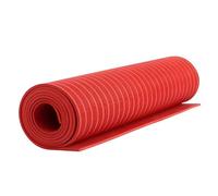 Alfombrilla de goma aislante eléctrico, alfombrilla de seguridad no conductora con superficie corrugada, diseño antideslizante para protección eléctrica