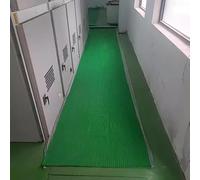 Alfombrilla de goma aislante para protección contra golpes eléctricos, mate de alto voltaje, longitud personalizable, 3,5 m x 1 m, 6-35 KV para uso doméstico y comercial
