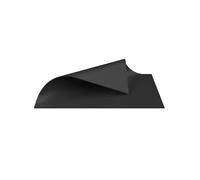 Alfombrilla de goma antideslizante for taller doméstico, lámina aislante resistente al desgaste, alfombrilla de goma negra suave for uso industrial(100x100x0.6cm)