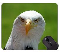 Alfombrilla de goma antideslizante para juegos, no ejecute la alfombrilla de ratón patriótica de la oficina de temas de Eagle