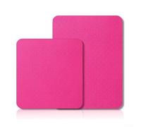 Alfombrilla de goma antideslizante para máquinas de coser para reducir el ruido y la vibración con agarre estable para proyectos de acolchado y bordado, morado (rojo rosa)