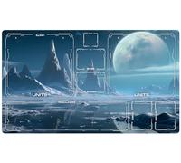 Alfombrilla de Goma de 1 Jugador Compatible con Star Wars: Unlimited 24" x 14" / 61x35,5 cm - Planeta de Hielo