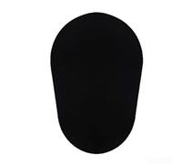 Alfombrilla de goma para batidora de pie de 5 a 8 L, almohadilla deslizante antideslizante, color rojo y negro, 37 x 25 cm para electrodomésticos de cocina (2)