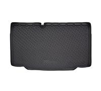 | Alfombrilla de Goma para Maletero de Coche específica para Clio 5, a Partir de 2019, Antideslizante, Ajuste, Borde Alto, 2 cm, Alfombrilla Protectora para el Maletero, Enrollable, Negro