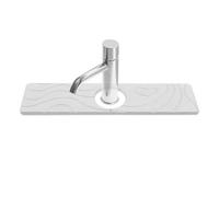 Alfombrilla de grifo de piedra para fregadero de cocina,Bandeja de protección contra salpicaduras de secado rápido | Protector de fregadero contra salpicaduras - Para baño Plan de baño Hotel Ma