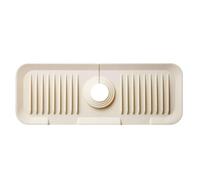 Alfombrilla de grifo, protección contra salpicaduras de grifo, sensor de salpicaduras de silicona, alfombrilla de drenaje para fregadero de cocina, 5,5 x 15 pulgadas, protección contra relámpagos