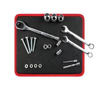 Alfombrilla de herramientas magnética: soporte magnético duradero | Organizador de herramientas para el hogar Herramientas de reparación de automóviles flexibles para trabajar metales, carpintería