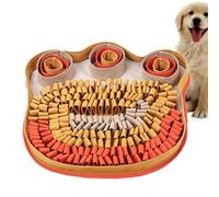 Alfombrilla de hocico para perros | 49 x 49 cm Juguetes estimulación mental - Alfombrilla de forraje para perros - Para exterior, casa, salón, cachorros, mascotas, razas, pequeñas, medianas y grandes