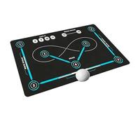 Alfombrilla de hockey, almohadilla antideslizante para manipulación de palos, para interiores y exteriores, gran tabla de entrenamiento para desarrollo de habilidades, equipo para principiantes