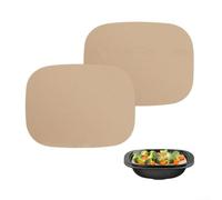 Alfombrilla de horno no de silicona para Thermomix para tm7 Varoma, bandeja de vapor reutilizable, resistente al calor, hoja rodante de masa de pastelería, 28,5 x 21,5 cm