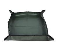 Alfombrilla De Jardinería De Tela Oxford Bandeja De Trasplante De Plántulas Para Trasplante De Flores En Interiores Estera Para Macetas Ordenada(Verde)