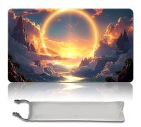Alfombrilla de juego MTG de 60 x 35 cm + bolsa impermeable compatible con OCG CCG RPG TCG, alfombrillas de escritorio para mouse (mtg 31 (15), sin zona)
