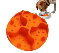 Alfombrilla de lamer para perros - Alfombrilla de comida lenta con ventosa | Almohadillas para lamer para cajas de perros Alimentador lento | Juguete de entrenamiento Lick Pad Crate para perros