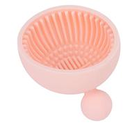 Alfombrilla de limpieza para brochas de maquillaje, limpiador de brochas cosméticas de silicona Flexible portátil, depurador para viajes en casa, artistas de maquillaje aficionados