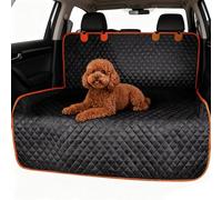 Alfombrilla de maletero intensiva impermeable y protector | Alfombra de carga SUV con protección de alas de parachoques para vehículos camiones sedán furgoneta animal transporte camping