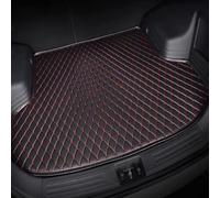 Alfombrilla de Maletero para Chery EBRO S700 PHEV 2021-2026, Alfombrilla Maletero Cuero Duradero Revestimiento Protector Maletero,A/Black Red
